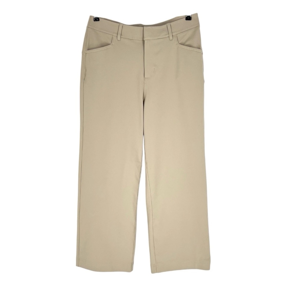 Public Rec All Day Pants Womens Size 30 Beige Stretch Nylon 26in Inseam